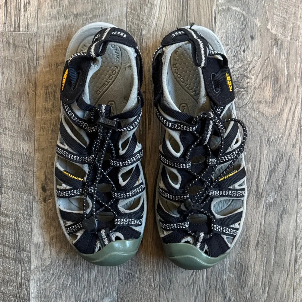 Keen Black and Gray Women's Sandals
